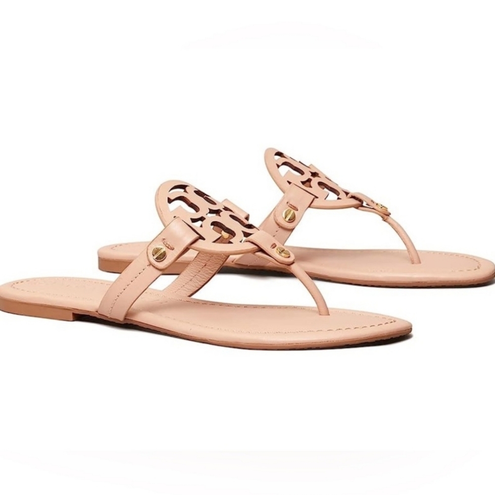 Tory Burch Miller Sandals Light Makeup Size 13